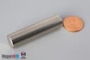 1/2" dia. x 2" N45 Neodymium Cylinder Magnet - photo 1