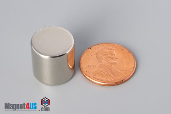 9/16" dia. x 9/16" N40 Neodymium Cylinder Magnet - photo 1