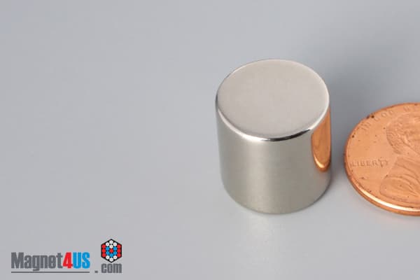 9/16" dia. x 9/16" N40 Neodymium Cylinder Magnet - photo 3