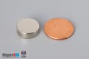 9/16" dia. x 3/16" N40 Neodymium Disc Magnet - photo 1