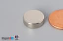 9/16" dia. x 3/16" N40 Neodymium Disc Magnet - photo 3