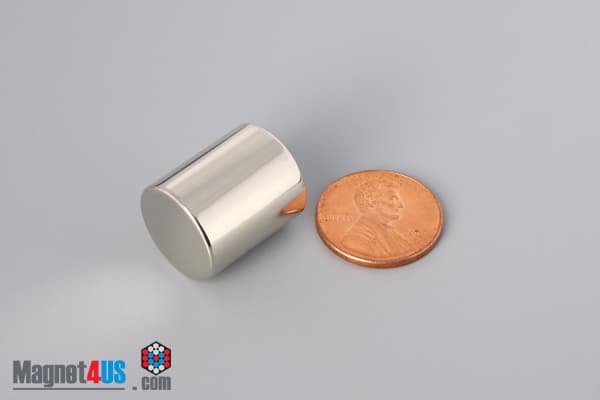 5/8" dia. x 3/4" N45 Neodymium Cylinder Magnet - photo 1