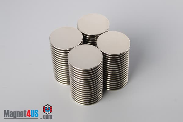 3/4" dia. x 1/32" N52 Neodymium Disc Magnet - photo 4