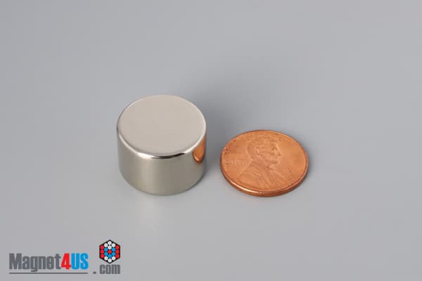 3/4" dia. x 1/2" N40 Neodymium Disc Magnet - photo 1