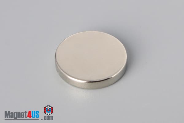 3/4" dia. x 1/8" N52 Neodymium Disc Magnet - photo 2