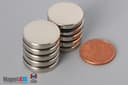 3/4" dia. x 1/8" N52 Neodymium Disc Magnet - photo 5