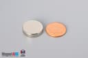 3/4" dia. x 3/16" N52 Neodymium Disc Magnet - photo 1