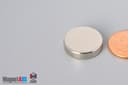 3/4" dia. x 3/16" N52 Neodymium Disc Magnet - photo 3