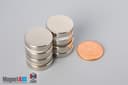 3/4" dia. x 3/16" N52 Neodymium Disc Magnet - photo 5