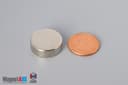 3/4" dia. x 1/4" N40 Neodymium Disc Magnet - photo 1