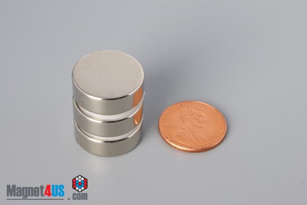 3/4" dia. x 1/4" N40 Neodymium Disc Magnet - photo 5