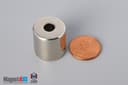 3/4" od x 1/4" id x 3/4" N45 Neodymium Ring Magnet - photo 1