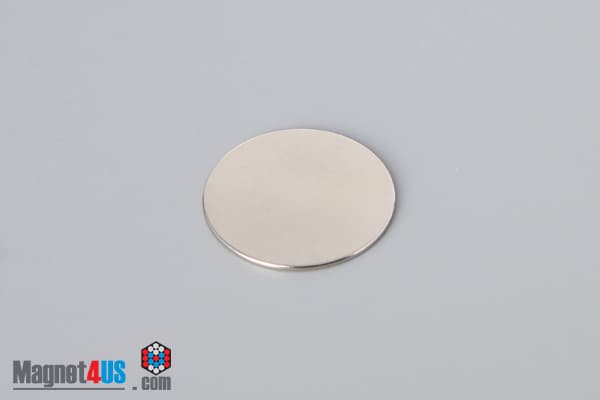 13/16" dia. x 1/32" N52 Neodymium Disc Magnet - photo 2
