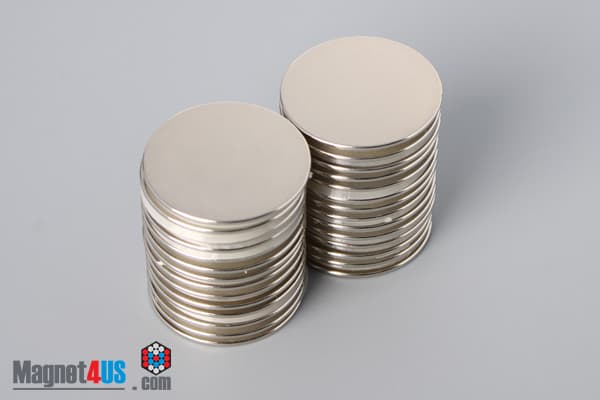13/16" dia. x 1/32" N52 Neodymium Disc Magnet - photo 4