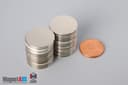 13/16" dia. x 1/32" N52 Neodymium Disc Magnet - photo 5