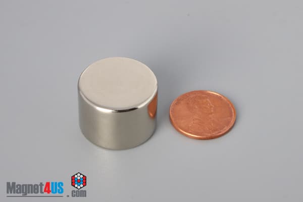 7/8" dia. x 5/8" N45 Neodymium Disc Magnet