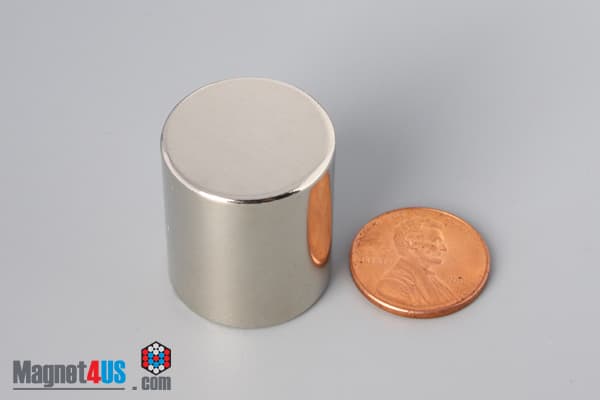7/8" dia. x 1" N45 Neodymium Cylinder Magnet - photo 1