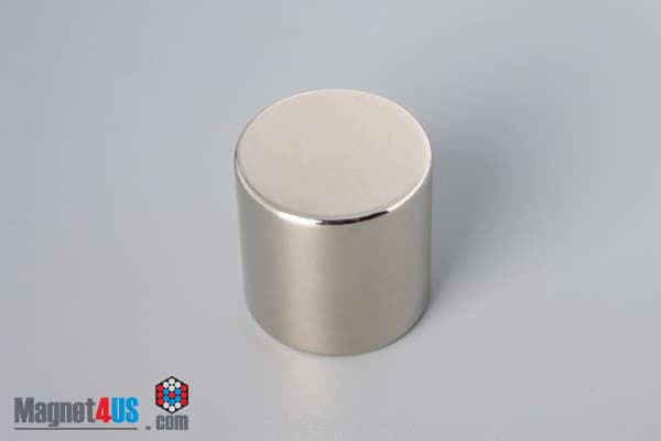 1" dia. x 1" N40 Neodymium Cylinder Magnet - photo 2