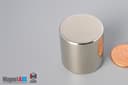 1" dia. x 1" N40 Neodymium Cylinder Magnet - photo 3