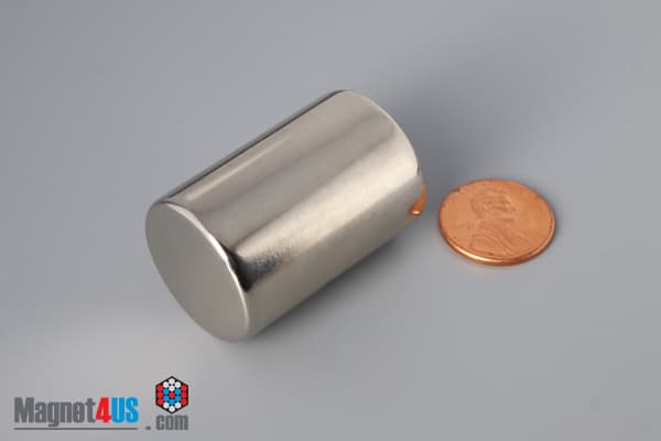 1" dia. x 1 1/2" N45 Neodymium Cylinder Magnet - photo 4
