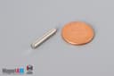 1/8" dia. x 3/4" N40 Neodymium Cylinder Magnet - photo 1