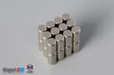 1/8" dia. x 1/4" N45 Neodymium Cylinder Magnet - photo 4