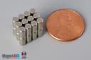 1/8" dia. x 1/4" N45 Neodymium Cylinder Magnet - photo 5
