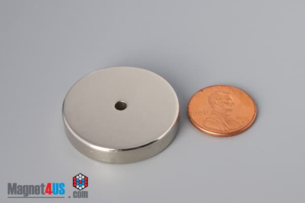 1 1/4" od x 1/8" id x 1/4" N45 Neodymium Ring Magnet - photo 1