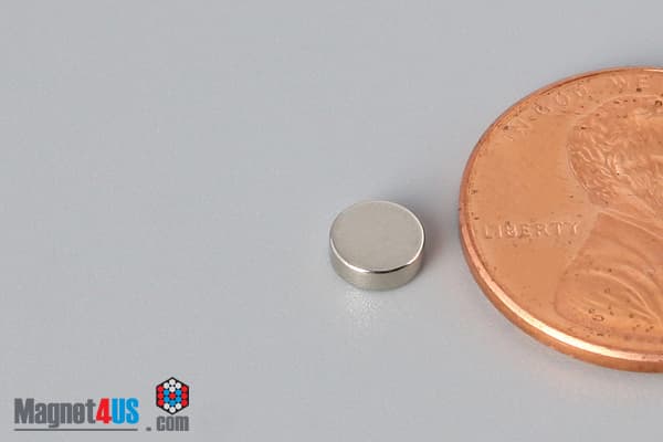 3/16" dia. x 1/16" N52 Neodymium Disc Magnet - photo 3