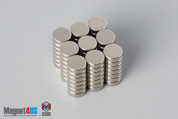 3/16" dia. x 1/16" N52 Neodymium Disc Magnet - photo 4