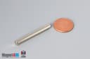 3/16" dia. x 1 1/2" N45 Neodymium Cylinder Magnet - photo 1