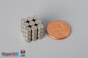 3/16" dia. x 3/16" N40 Neodymium Cylinder Magnet - photo 5