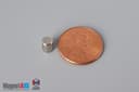 3/16" dia. x 1/4" N40 Neodymium Cylinder Magnet - photo 1