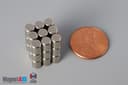3/16" dia. x 1/4" N40 Neodymium Cylinder Magnet - photo 5