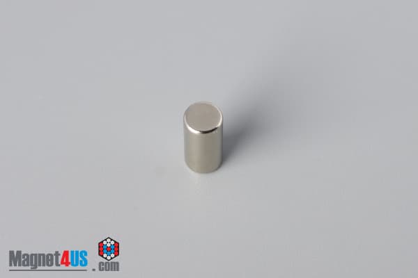 3/16" dia. x 3/8" N40 Neodymium Cylinder Magnet - photo 2