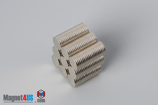 1/4" dia. x 1/32" N40 Neodymium Disc Magnet - photo 4