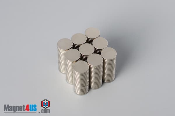 1/4" dia. x 1/32" N40 Neodymium Disc Magnet - photo 5