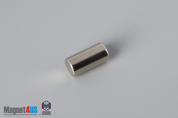1/4" dia. x 1/2" N40 Neodymium Cylinder Magnet - photo 2