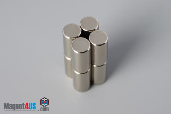 1/4" dia. x 1/2" N40 Neodymium Cylinder Magnet - photo 4