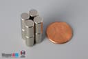 1/4" dia. x 1/2" N40 Neodymium Cylinder Magnet - photo 5