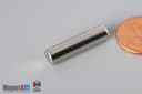1/4" dia. x 1" N40 Neodymium Cylinder Magnet - photo 3