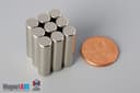 1/4" dia. x 1" N40 Neodymium Cylinder Magnet - photo 5