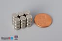 1/4" dia. x 3/16" N52 Neodymium Disc Magnet - photo 5
