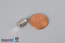 1/4" dia. x 3/8" N45 Neodymium Cylinder Magnet - photo 1