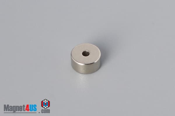 1/4" od x 1/16" id x 1/8" N40 Neodymium Ring Magnet - photo 2