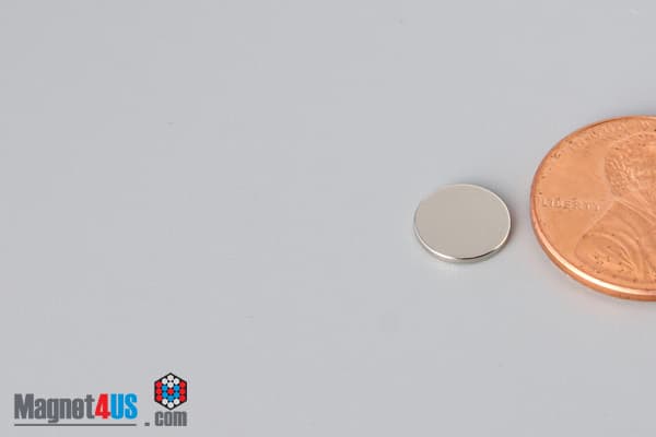 5/16" dia. x 1/32" N52 Neodymium Disc Magnet - photo 3