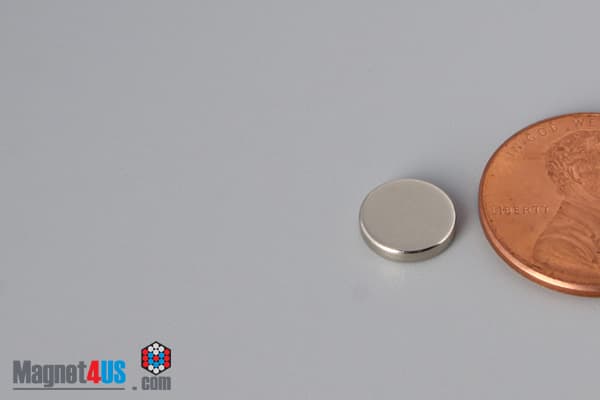 5/16" dia. x 1/16" N52 Neodymium Disc Magnet - photo 3