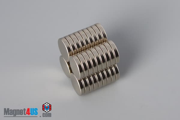 5/16" dia. x 1/16" N52 Neodymium Disc Magnet - photo 4