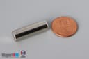 5/16" dia. x 1" N40 Neodymium Cylinder Magnet - photo 1