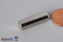 5/16" dia. x 1" N40 Neodymium Cylinder Magnet - photo 3